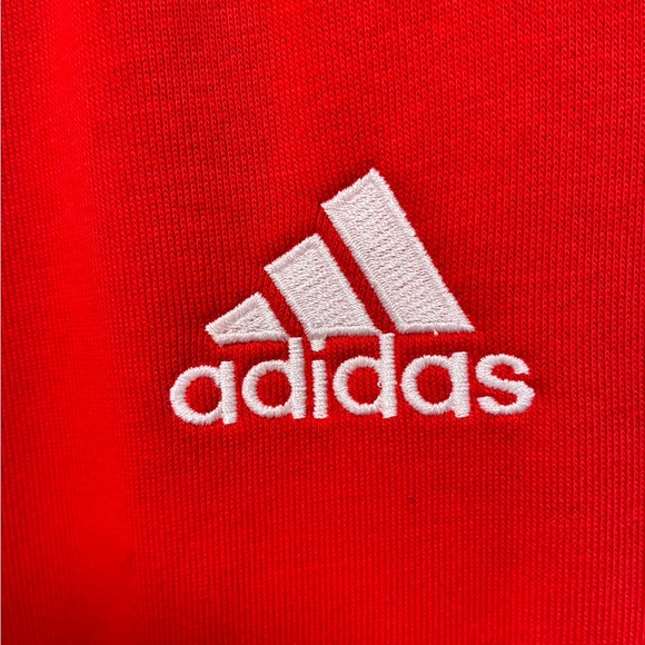 Adidas Manchester United full zip hoodie French Terry NWOT - Picture 2 of 6